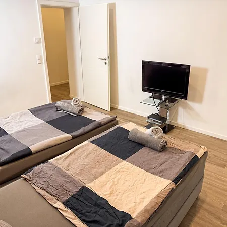 Ruhr Business Mit 8 Einzelbetten Privat Parkplatz