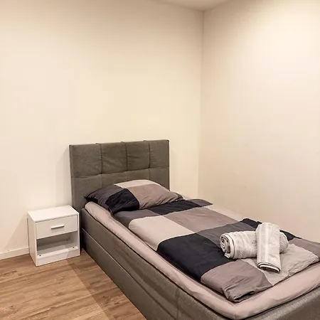 Apartmán Ruhr Business Mit 8 Einzelbetten Privat Parkplatz *