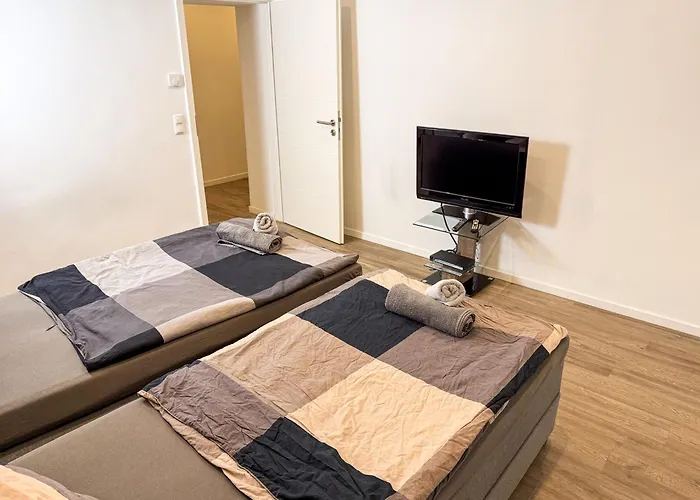 Ruhr Business Mit 8 Einzelbetten Privat Parkplatz