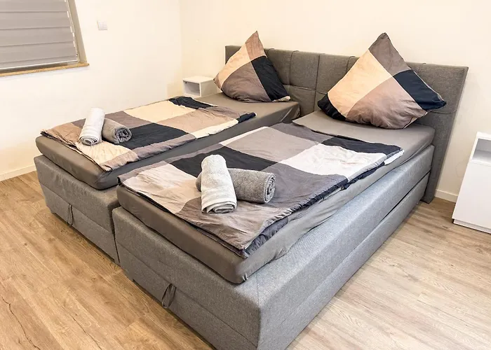 Ruhr Business Mit 8 Einzelbetten Privat Parkplatz *